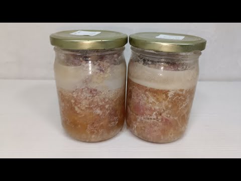 Видео: Ветчина(завтрак туриста) в автоклаве.