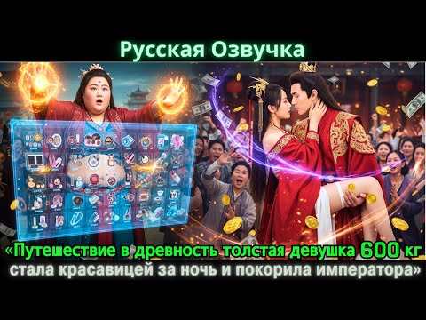 Видео: «Путешествие в древность толстая девушка 600 кг стала красавицей за ночь и покорила императора»