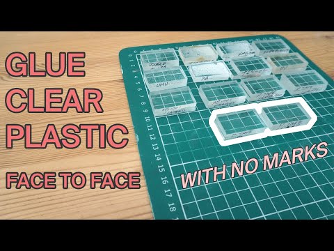 Видео: Приклейте ПРОЗРАЧНЫЙ ПЛАСТИК лицом к лицу, БЕЗ СЛЕДОВ