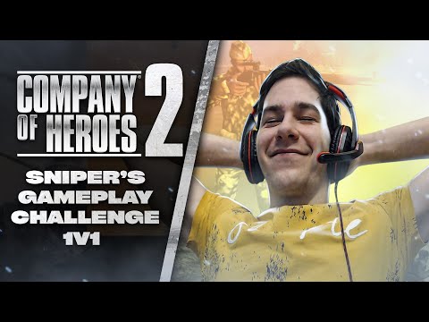 Видео: COMPANY OF HEROES 2 | #158 СНАЙПЕРСКОЕ ВОСХОЖДЕНИЕ | ЧЕЛЛЕНДЖ в 1 на 1!