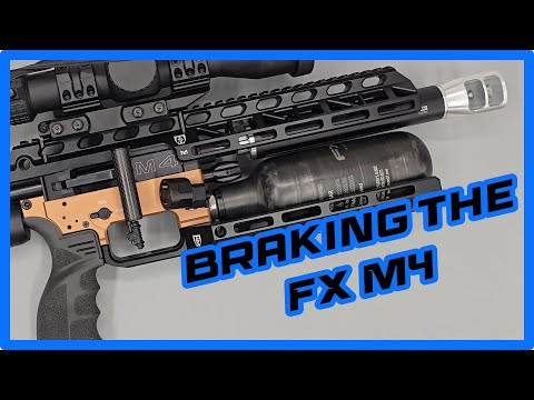 Видео: FX M4 изготавливает новый кожух и дульный тормоз.