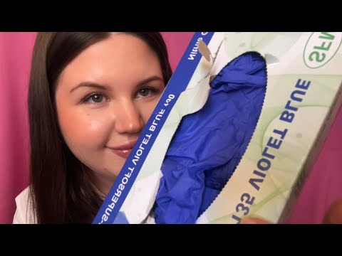 Видео: ASMR💤Сделаю тебе массаж лица маслом в перчатка💙#asmr #асмр #массаж #масло #relax#asmrvideo