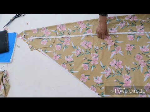 Видео: 50 размерда какеткали ёзги куйлак бичиб тикамиз Шьём платье ve sew a dress