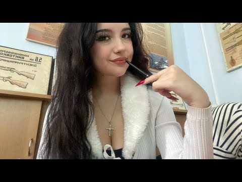 Видео: АСМР в Шк0Ле на Уроке за партой