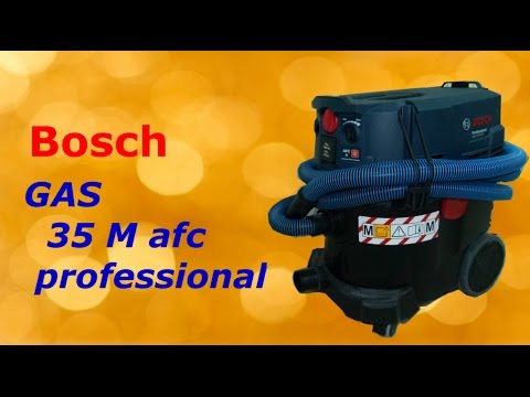Видео: Наш инструмент/Пылесос BOSCH 35 M AFC