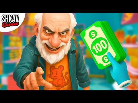 Видео: МАГАЗИН АТАКОВАЛИ БОМЖУЛИКИ! Новые покупатели в Shop & Sell VR! / Часть 7 /