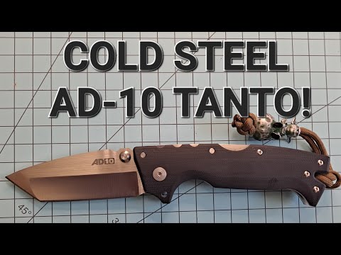 Видео: Холодная сталь AD-10 Танто