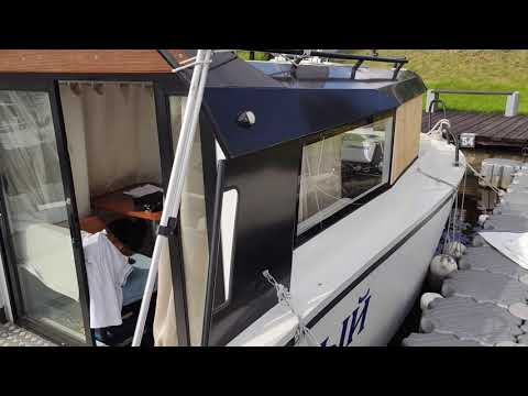 Видео: Волжанка 67. На ходу, вылетело окно рубки