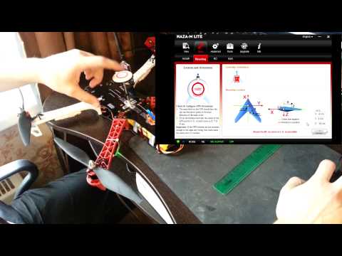 Видео: GPS и калибровка компаса на naza.