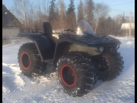 Видео: Не делайте так. Замена мостов УАЗ на Квадроцикле, болотоходе, вездеходе