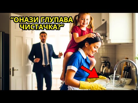 Видео: МИЛИОНЕРЪТ СЕ ПРИБРА ПО-РАНО... И МУ ПРИЛОША, КОГАТО ВИДЯ КАКВО ПРАВЕШЕ ЧИСТАЧКАТА