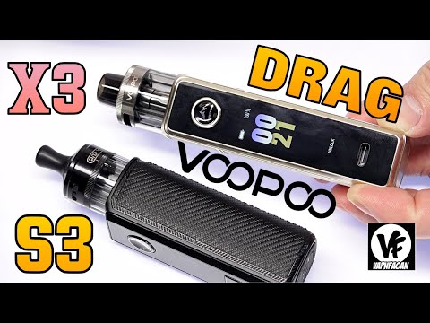 Видео: Что лучше? VooPoo Drag S3 и X3