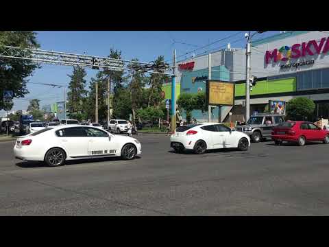 Видео: Алматы. Карантин. Проспек- Алтынсарина- Абая. 28 мая 2020