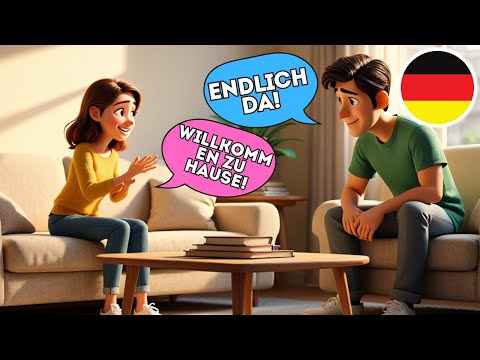 Видео: 5 простых диалогов на немецком языке (А1–А2) | Немецкий для начинающих | Дома