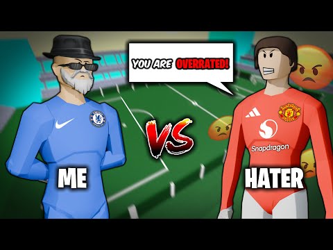 Видео: Я сразился 1 на 1 с ХЭТЕРОМ в реалистичном уличном футболе... (Roblox)