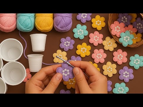 Видео: Ого!😱 Я сделала 500 штук за один день и продала их все!💰Очень простая идея вязания крючком из ПЛА...