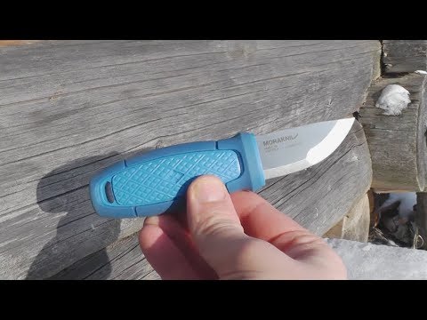 Видео: Мини Мора! Нож Mora Eldris - обзор и тесты, сравнения, мнение