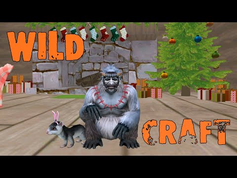 Видео: Растим малыша и охотимся в зимнем лесу ❄ WildCraft