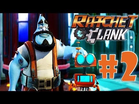 Видео: Ratchet & Clank (PS4) Прохождение игры #2: Планета Новалис
