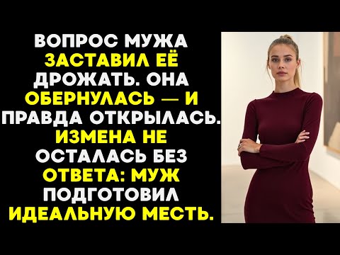 Видео: Она дрогнула от его слов. Правда всплыла, а муж ответил холодной и красивой местью.