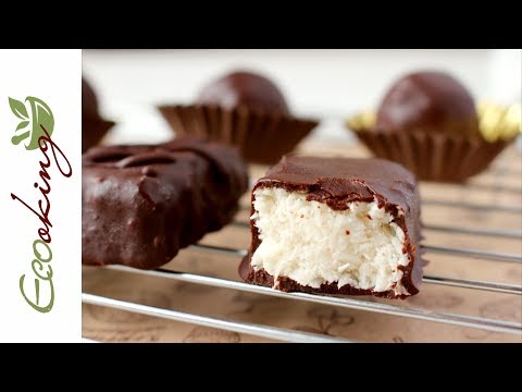 Видео: 🔥ХИТ! Кокосовые батончики в шоколаде / веган, без сахара / ПП