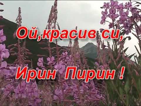 Видео: Ой,красив си,Ирин Пирин!