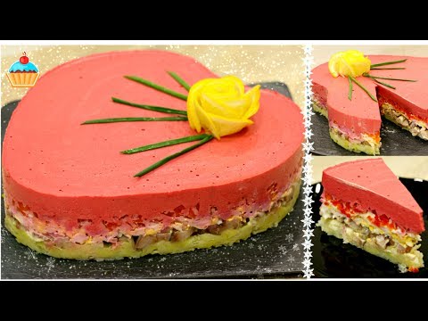 Видео: СЕЛЕДКА ПОД ШУБОЙ В ВИДЕ ТОРТА / НОВОГОДНИЙ САЛАТ - ну, оОчень вкусная!