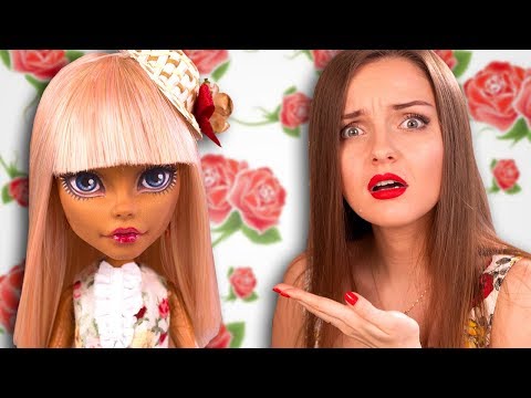 Видео: ОНА ПРОИГРАЛА! ООАК-кукла Розабекка | Custom из куклы MH (Monster High) Робекка Стим, обзор