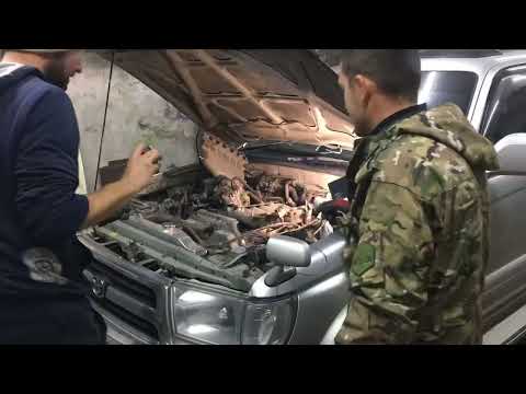 Видео: Замена форсунок Toyota Hilux Surf 5VZ