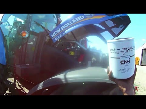 Видео: ТехУход трактора New Holland TD 5.110 после 800м/ч наработки #замена всех фильтров