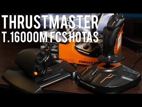 Видео: Обзор и опыт использования — Thrustmaster T.16000M FCS HOTAS (TWCS)