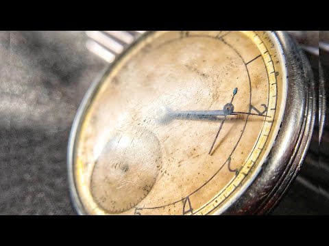 Видео: Реставрация , восстановление карманных часов МОЛНИЯ | Restoration of pocket watches MOLNIJA