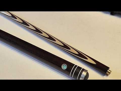 Видео: Бильярдный кий Батченко 7х6 Венге - billiard-mag.com