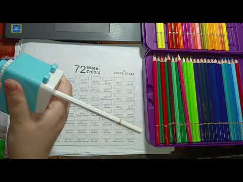 Видео: Обзор карандаши "К/\LOUR"./акварельные 1 часть