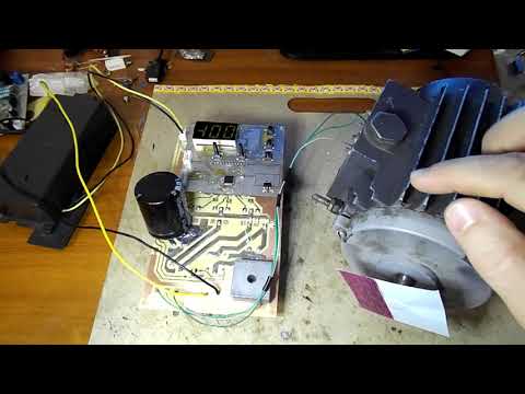 Видео: Самодельный частотник для асинхронного двигателя на STM32F часть3