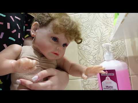 Видео: вечер с реборном мией🎀/играем,купаемся,кушаем!/04.12.23/Arina love/role play