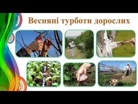 Видео: Праця людей навесні - цікаве відео для дітей