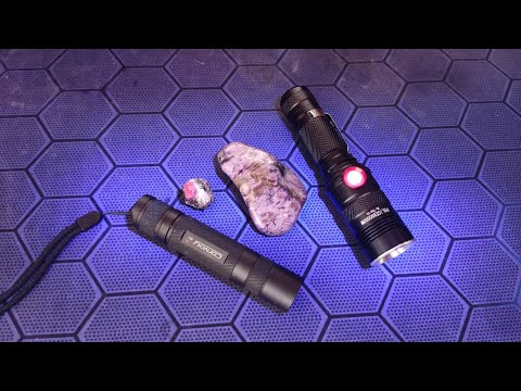 Видео: Сравнение фонариков Convoy S2+ 365nm, UVL-365, УФФ-1