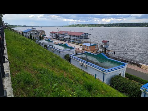 Видео: Кинешма Ивановская область. Экскурсия 17.07.2 г.