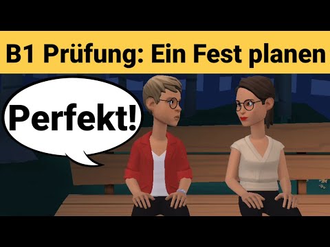 Видео: Устный экзамен по немецкому языку B1 | Запланируйте что-нибудь вместе/диалог | разговор Часть 3