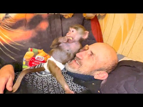 Видео: Люська с Владом так весело смотрят телевизор и ЛАКОМЯТСЯ МАНГО! Отучаем Люсю от конфет)))