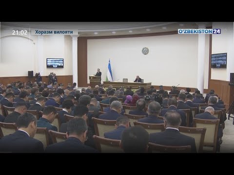 Видео: Президентнинг Хоразм вилоятига ташрифи иккинчи куни