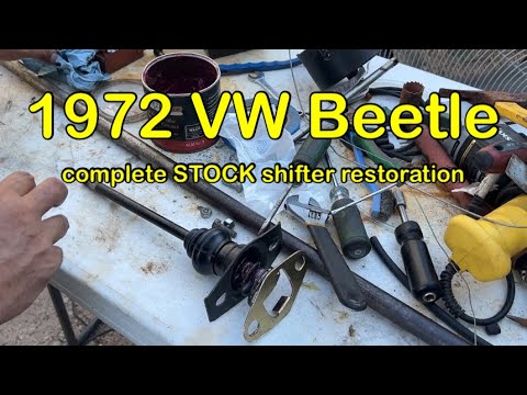 Видео: Втулки рычага переключения передач VW Beetle как установить