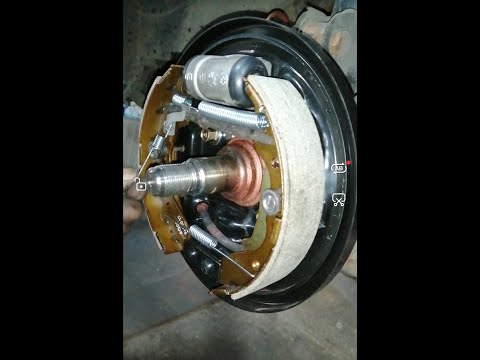 Видео: Hyundai Accent ТАГАЗ Большая замена деталей входящих в систему тормозного механизма задних колёс