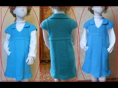 Видео: Сарафан. Часть 1. Спинка.