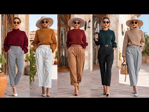 Видео: 🍁 ИТАЛЬЯНСКАЯ МОДА, НЕ ПОДВЛАСТНАЯ ВРЕМЕНИ – Элегантные и уютные осенне-зимние наряды для женщин ...