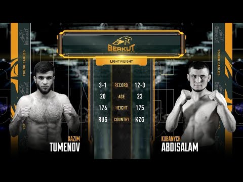 Видео: BYE 7: Казим Туменов vs. Абдисалам Кубанычбек | Kazim Tumenov vs. Abdisalam Kubanychbek