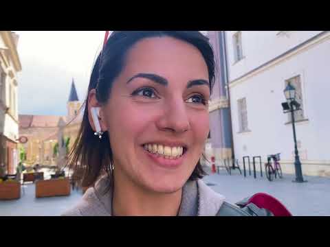 Видео: Гуляю одна по Секешфехервар /  Szekesfehervar / день в тишине 🩵