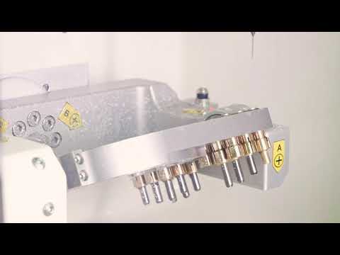 Видео: Фрезеровка циркона с водяным охлажением
