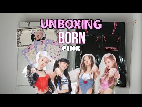 Видео: UNBOXING album BLACKPINK BORN PINK gray and pink ver🦋 / РАСПАКОВКА альбома BLACKPINK BORN PINK💌
